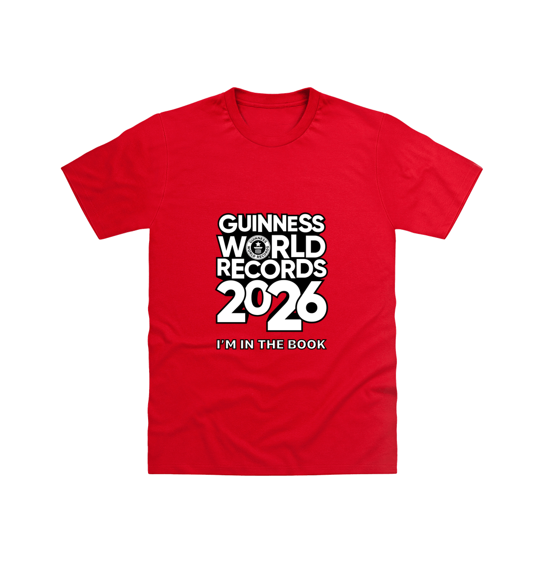 Red Printed T-shirt Front