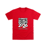Red Printed T-shirt Front