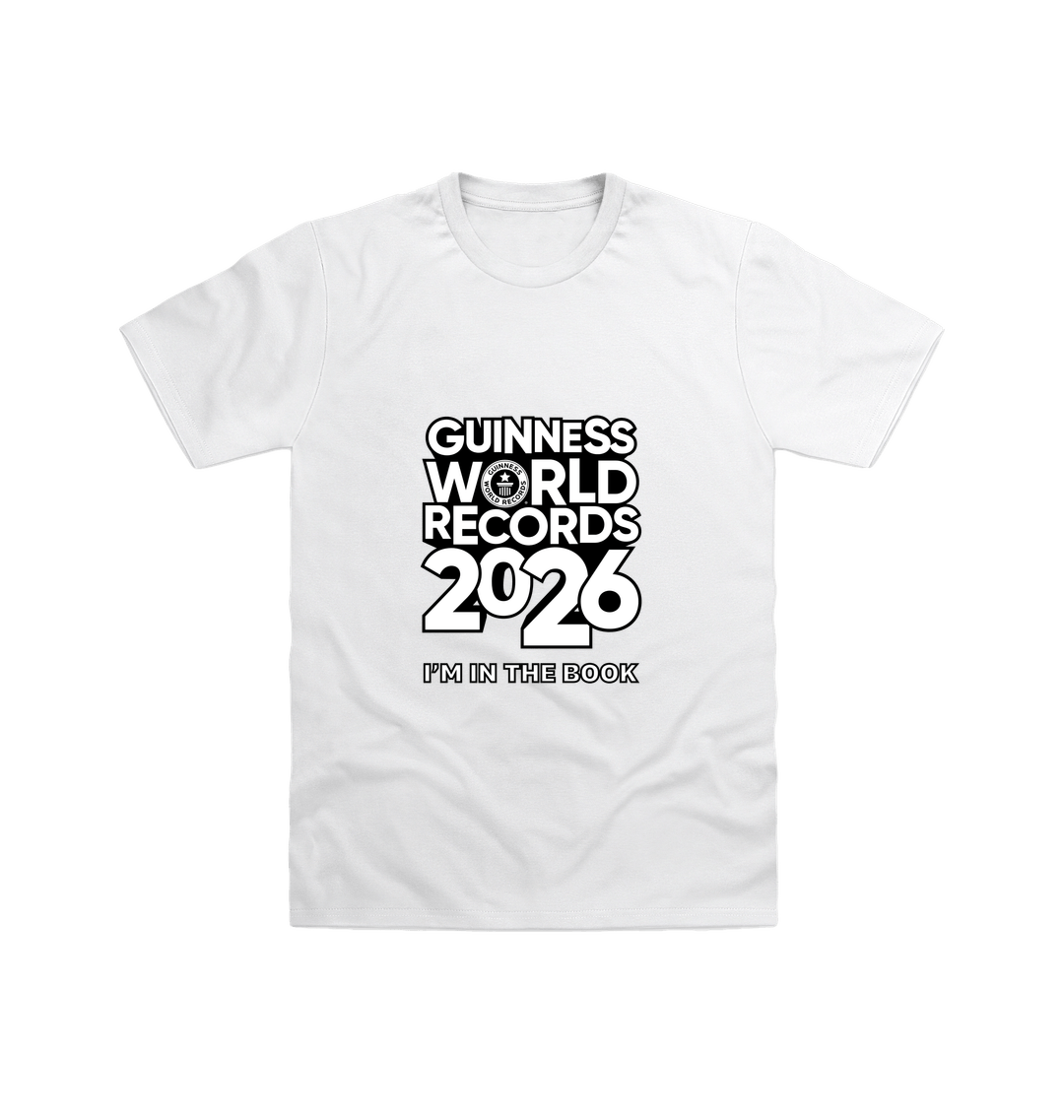 White Printed T-shirt Front