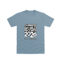 Stone Blue Printed T-shirt Front