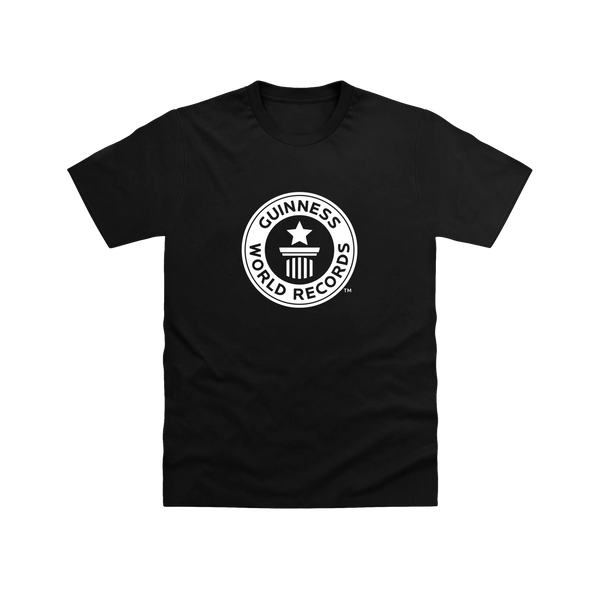Guinness World Records Mens T Shirt White Logo-Male