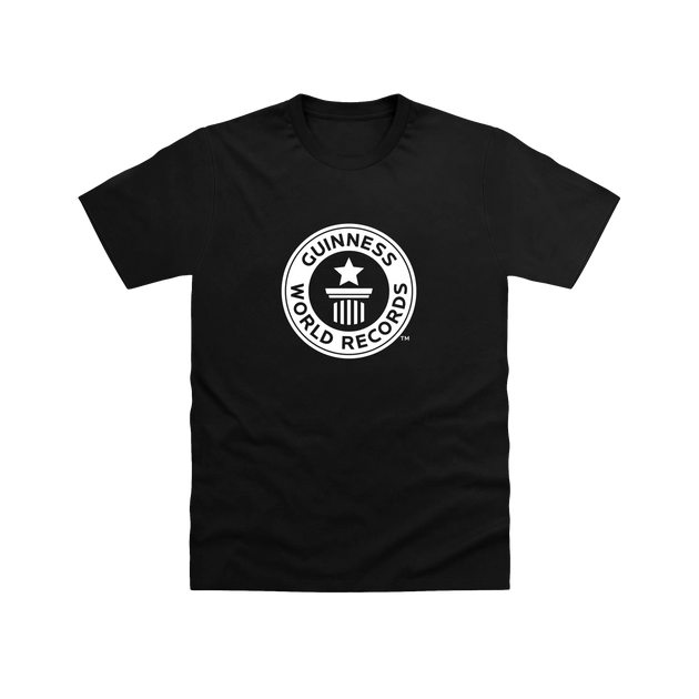 Guinness World Records Mens T Shirt White Logo-Male