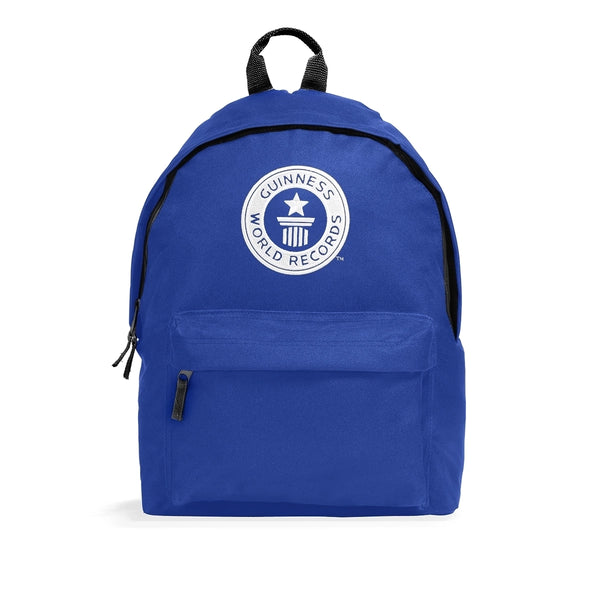 Guinness World Records Kids Backpack White Logo-Bright Royal