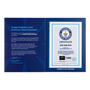 Record Participant Certificate The Largest Attendance at a Fashion Show 