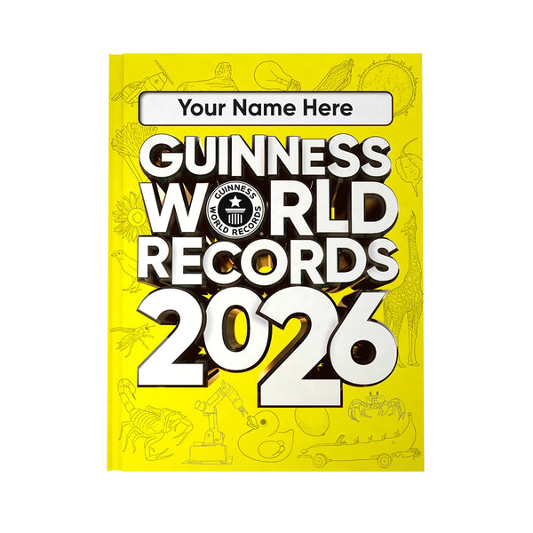Guinness World Records 2026 Édition personnalisée