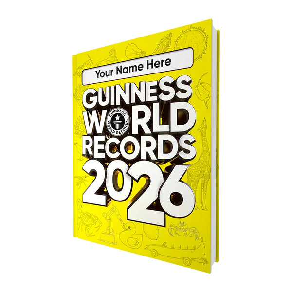 Guinness World Records 2026 Édition personnalisée