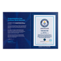 Record Participant Certificate The Largest Project in Minecraft 