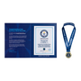 Record Participant Certificate The Largest Project in Minecraft 