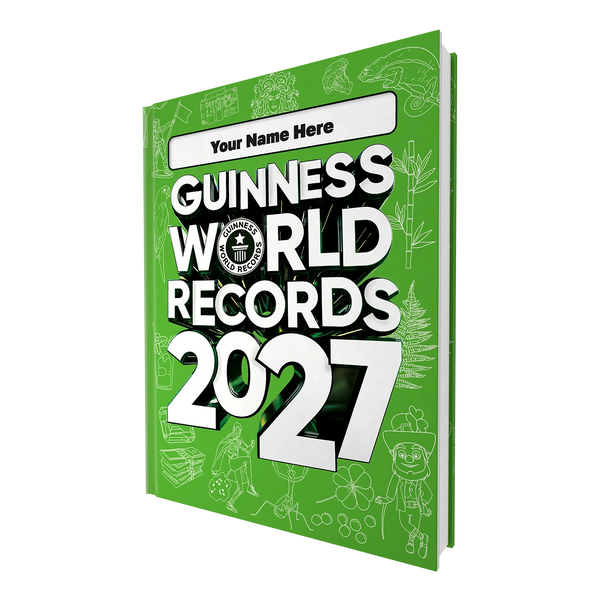 Guinness World Records 2027 Personalised Edition
