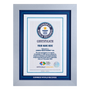 Record Participant Certificate The Most Participants in a Agentic AI Hackathon