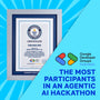 Record Participant Certificate The Most Participants in a Agentic AI Hackathon