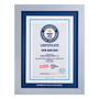 Record Participant Certificate The Most People Keeping a Football in the Air (Multiple Venue)