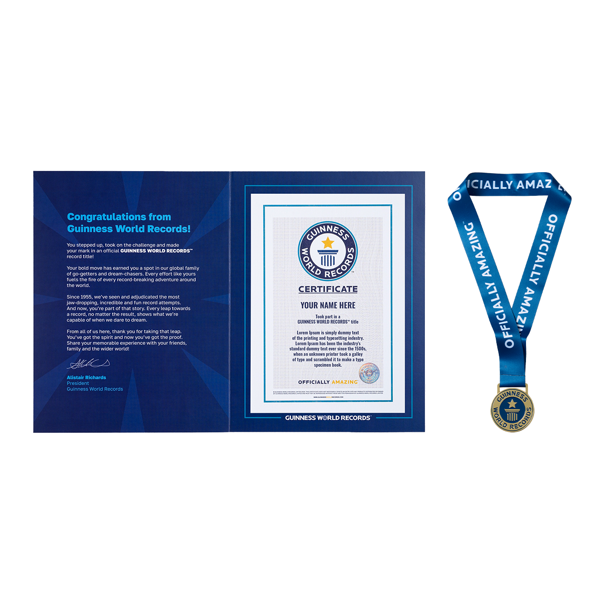 Record Participant Certificate