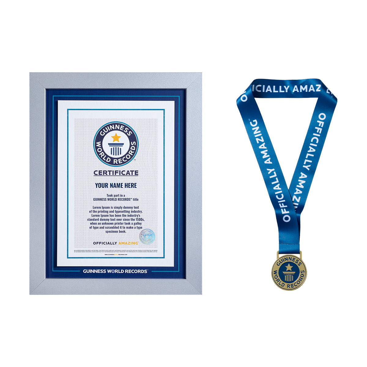 Record Participant Certificate