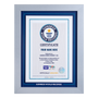 Record Participant Certificate Most People in a Single Mountain Run