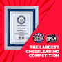 Record Participant Certificate The Largest Cheerleading Competition
