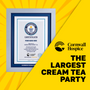 Record Participant Certificate Largest Cream Tea Party