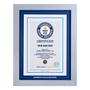 Record Participant Certificate The Largest Pizza Donation in 12 Hours