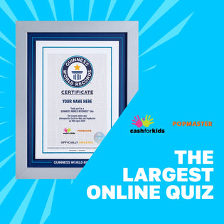 Record Participant Certificate Largest Online Quiz