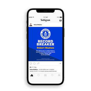Digital Record Breaker Badge