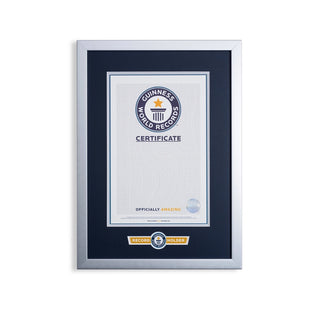 Record Holder Certificate Frame