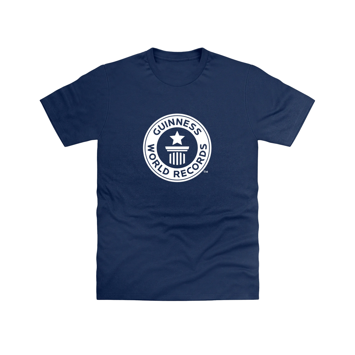 Guinness World Records Mens T Shirt White Logo-Male