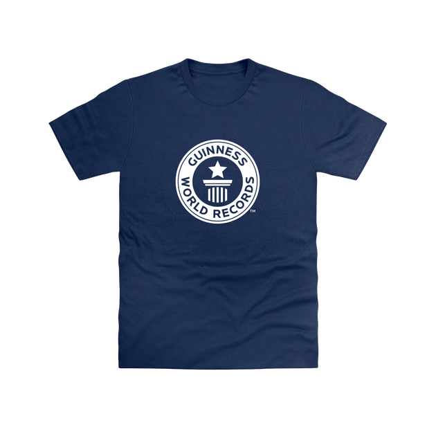 Guinness World Records Mens T Shirt White Logo-Male