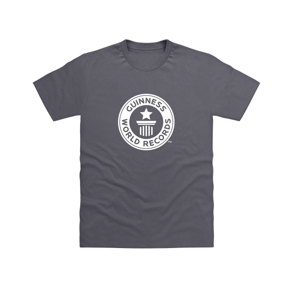 Guinness World Records Mens T Shirt White Logo-Male