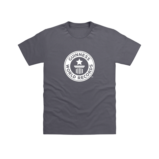 Guinness World Records Mens T Shirt White Logo-Male