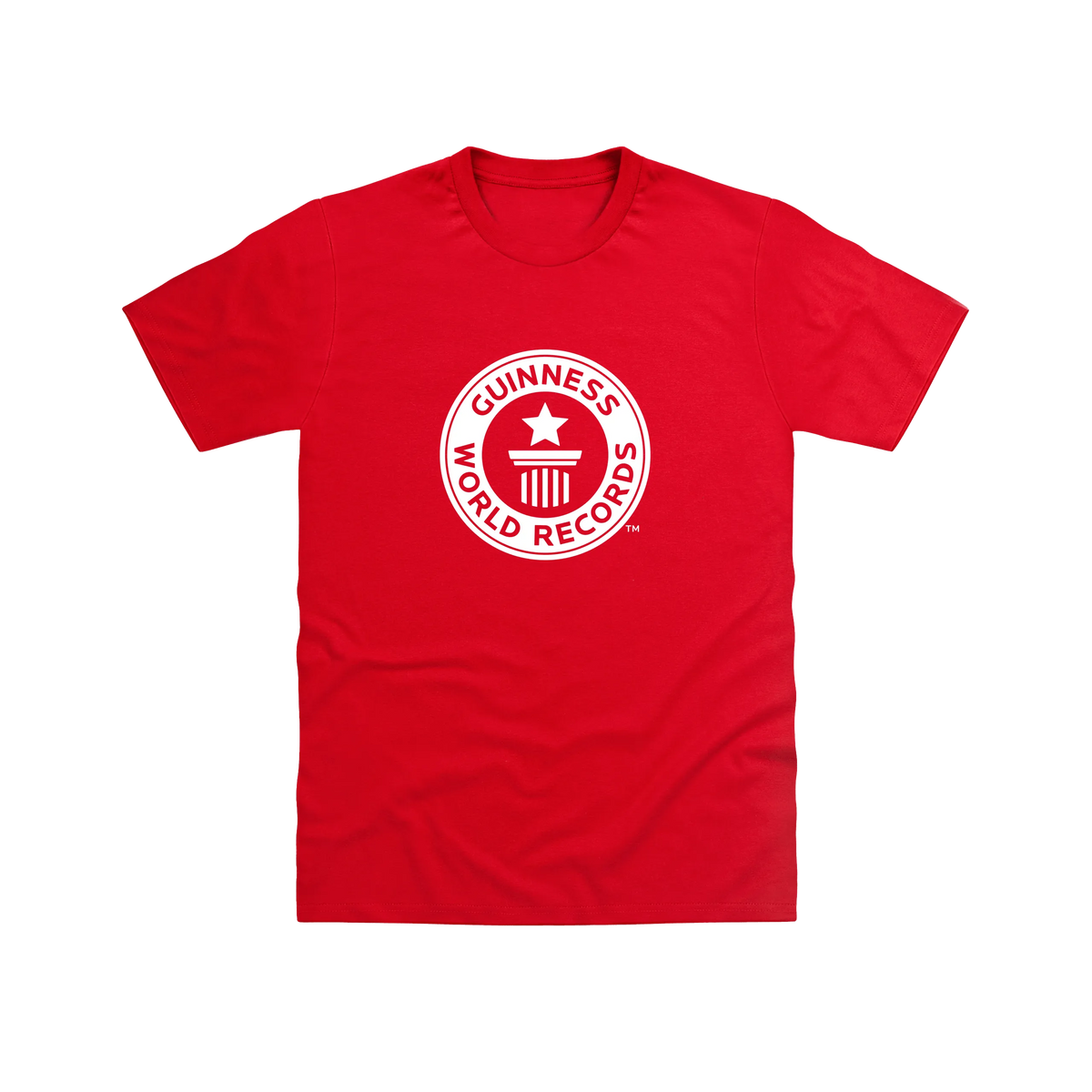 Guinness World Records Mens T Shirt White Logo-Male