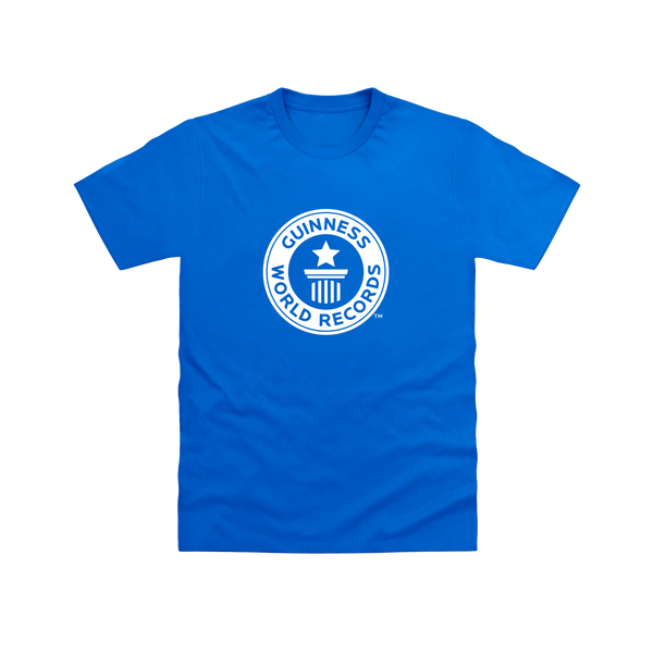 Guinness World Records Mens T Shirt White Logo-Male