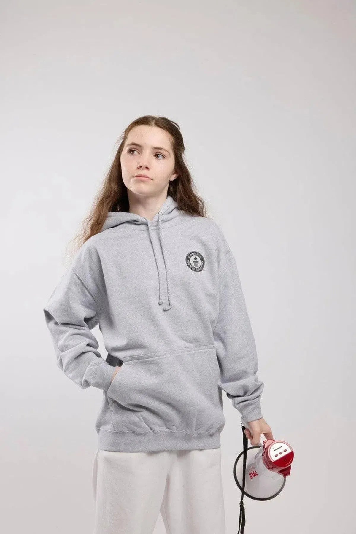 Guinness World Records Adult Hoodie - Black Logo GWR Store