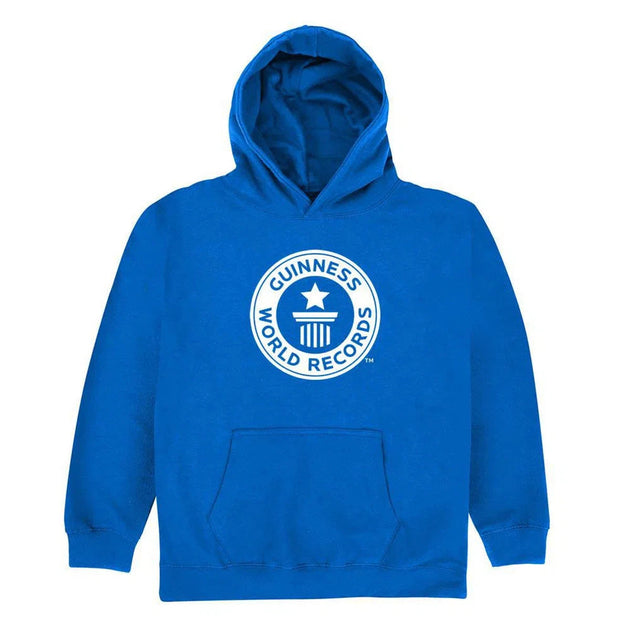 Guinness World Records Kids Hoodie White Logo-