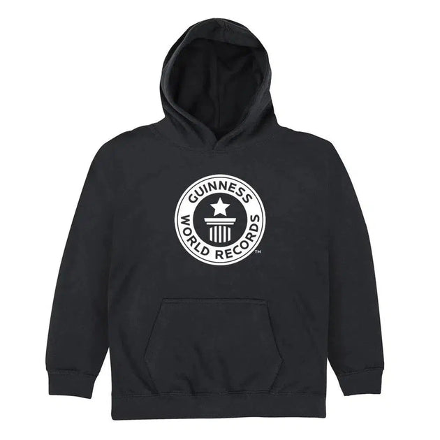 Guinness World Records Kids Hoodie White Logo-
