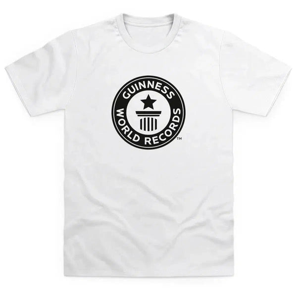 Guinness World Records Kids T Shirt Black Logo-White