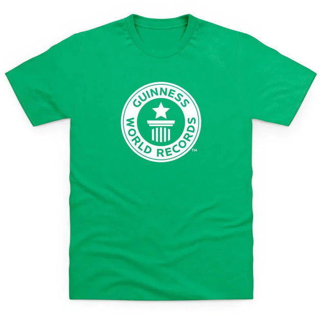 Guinness World Records Kids T Shirt White Logo-