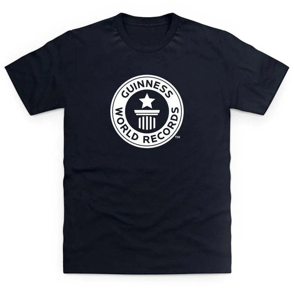 Guinness World Records Kids T Shirt White Logo-