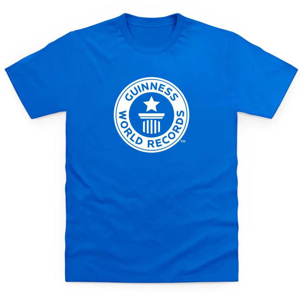Guinness World Records Kids T Shirt White Logo-