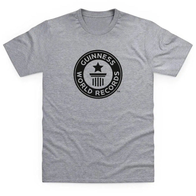 Guinness World Records Mens T Shirt Black Logo-