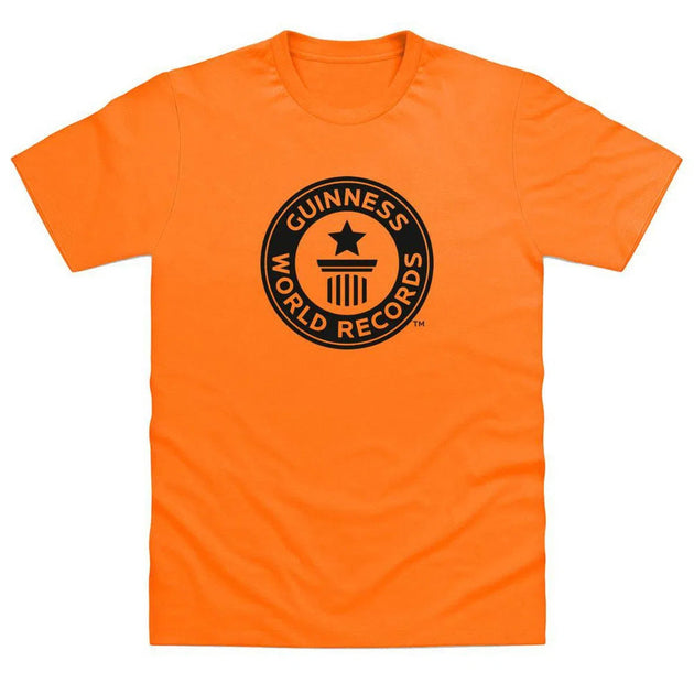 Guinness World Records Mens T Shirt Black Logo-