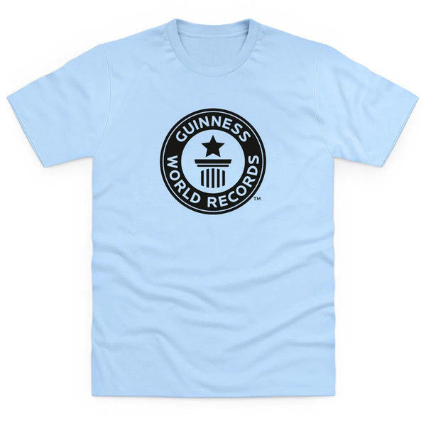 Guinness World Records Mens T Shirt Black Logo-