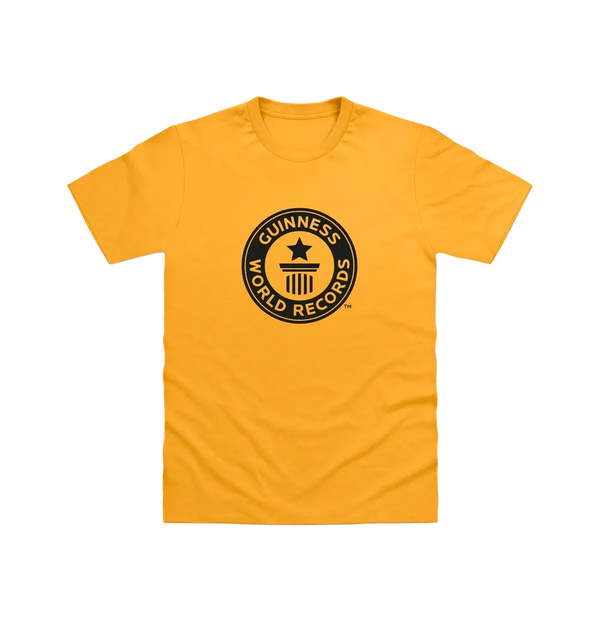 Guinness World Records Mens T Shirt Black Logo-