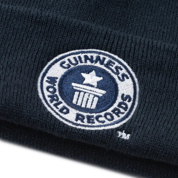 Guinness World Records Navy Beanie GWR Store