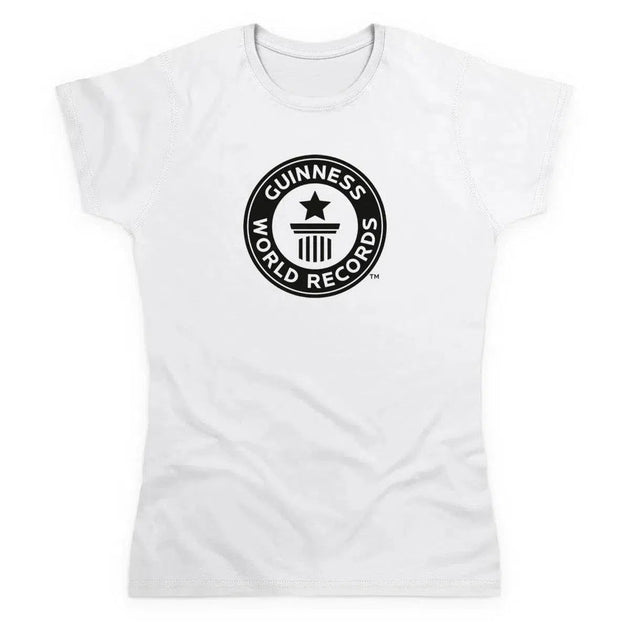 Guinness World Records Women’s T Shirt - Black Logo GWR Store