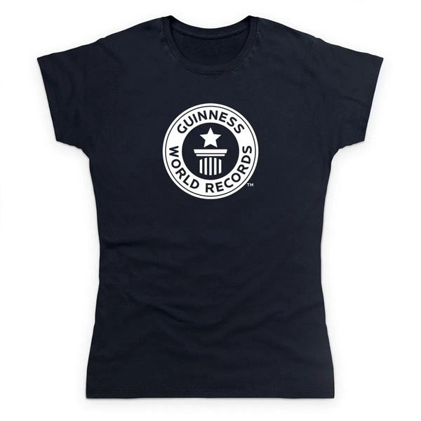 Guinness World Records Womens T Shirt White Logo-