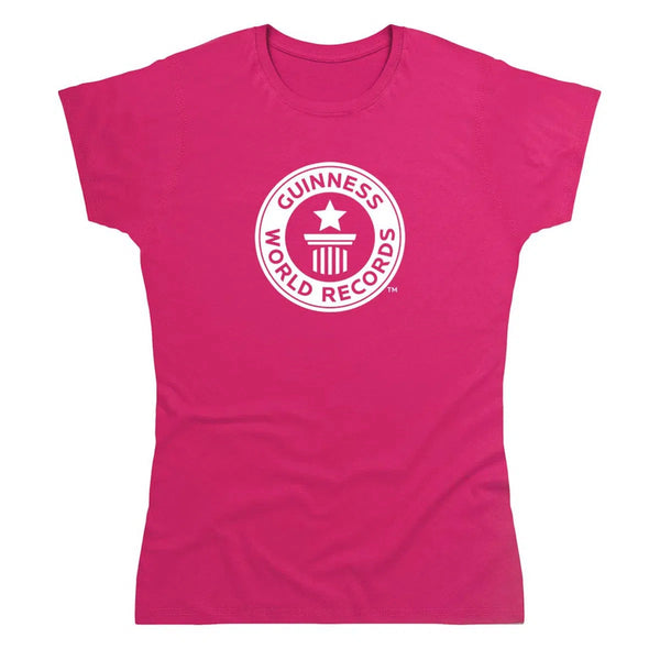 Guinness World Records Womens T Shirt White Logo-