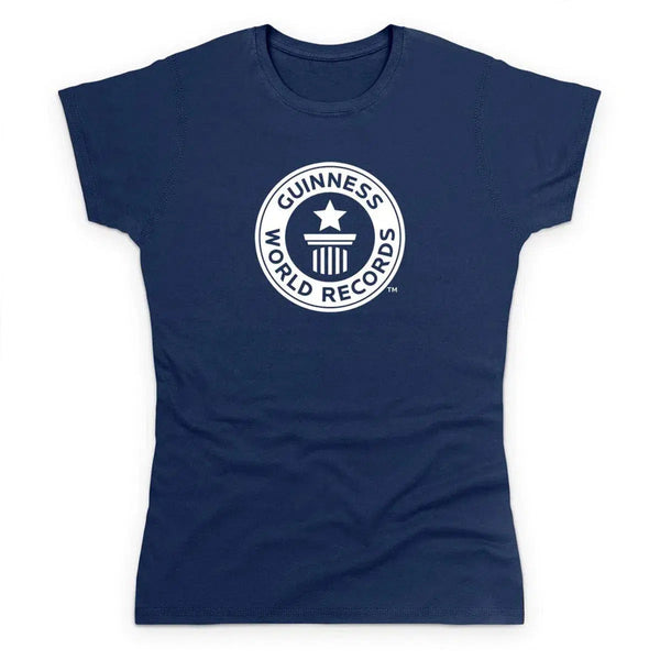 Guinness World Records Womens T Shirt White Logo-