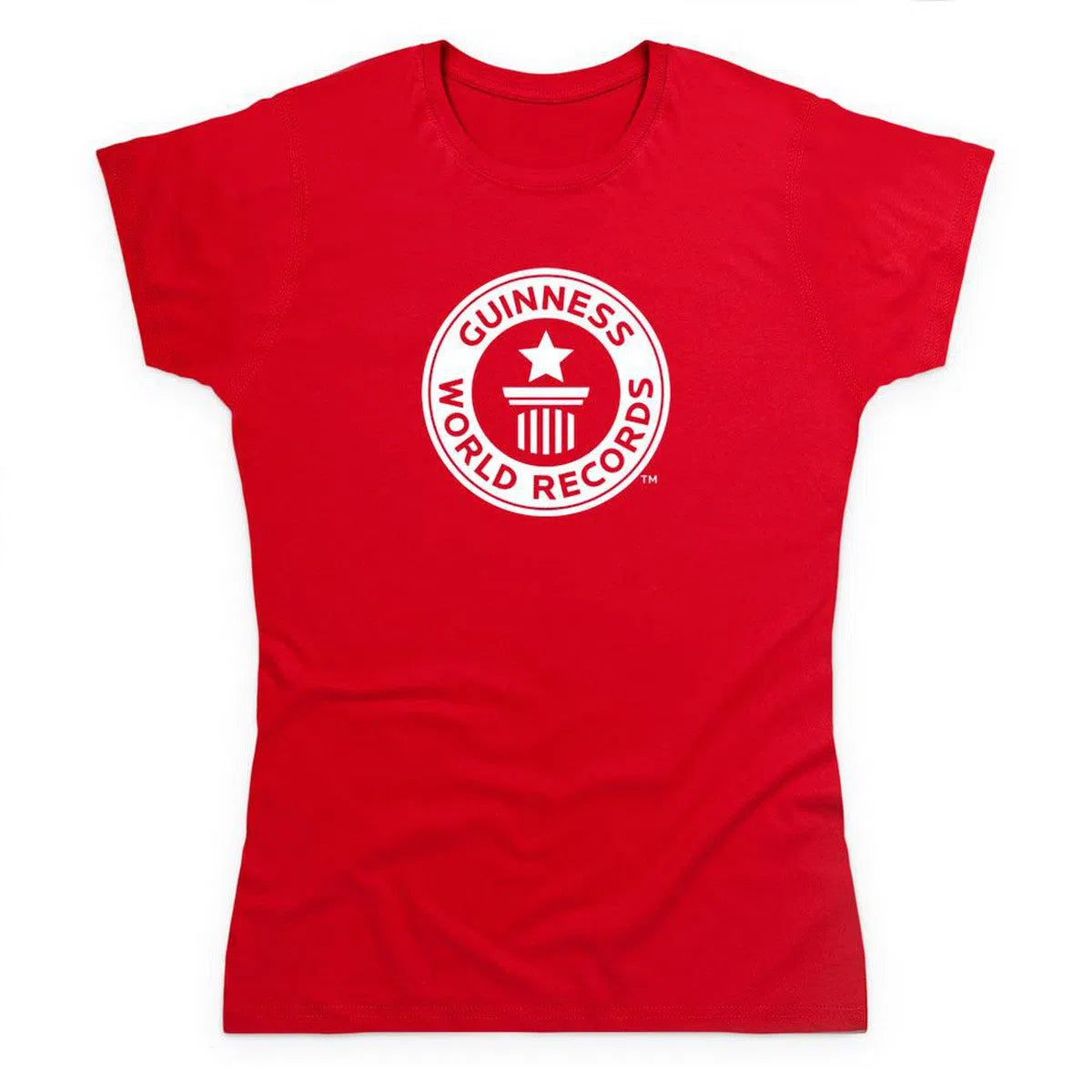 Guinness World Records Womens T Shirt White Logo-