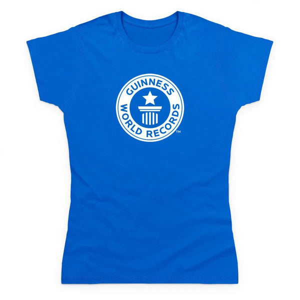 Guinness World Records Womens T Shirt White Logo-