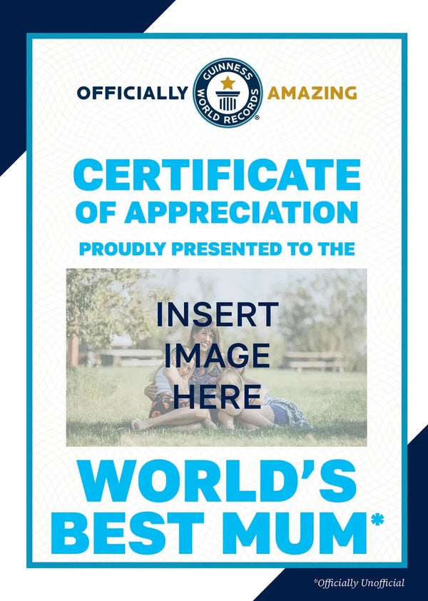 Personalised Certificate of Appreciation Greeting Card GWR Store